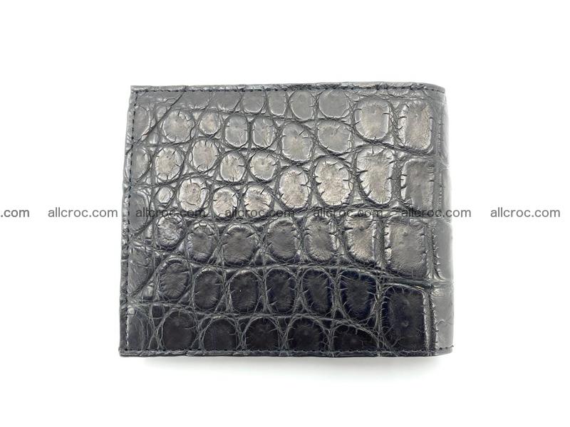 Crocodile leather money clip 943