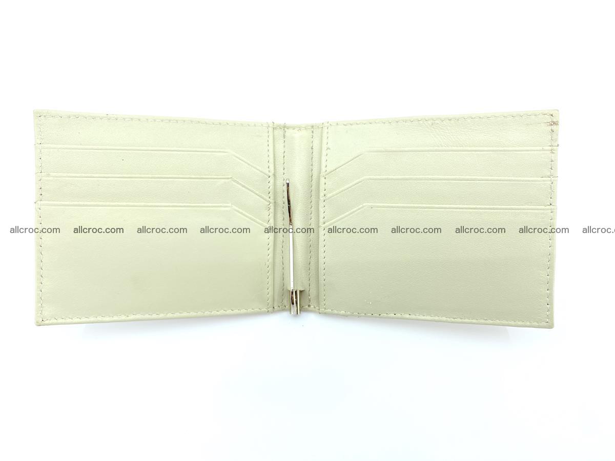 Crocodile leather money clip 935 Foto 3