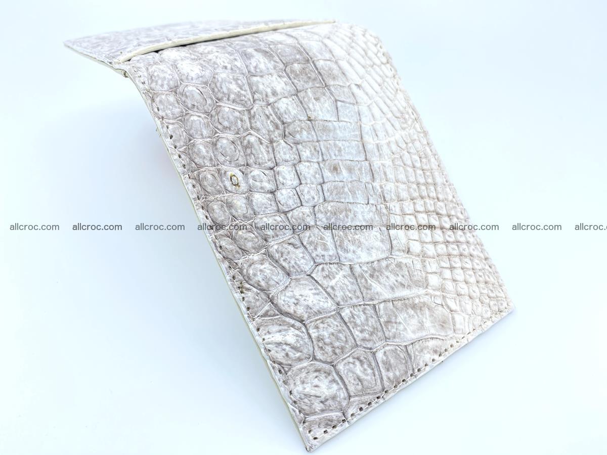 Crocodile leather money clip 935 Foto 2