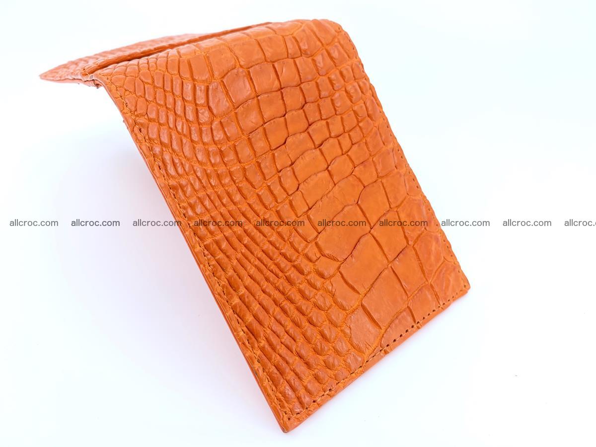 Crocodile leather money clip 945 Foto 2