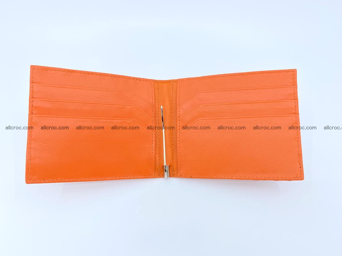 Crocodile leather money clip 945 Foto 3