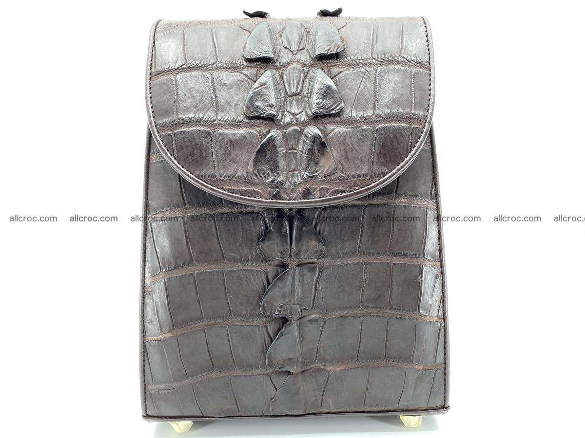 Crocodile skin backpack 893 Foto 0