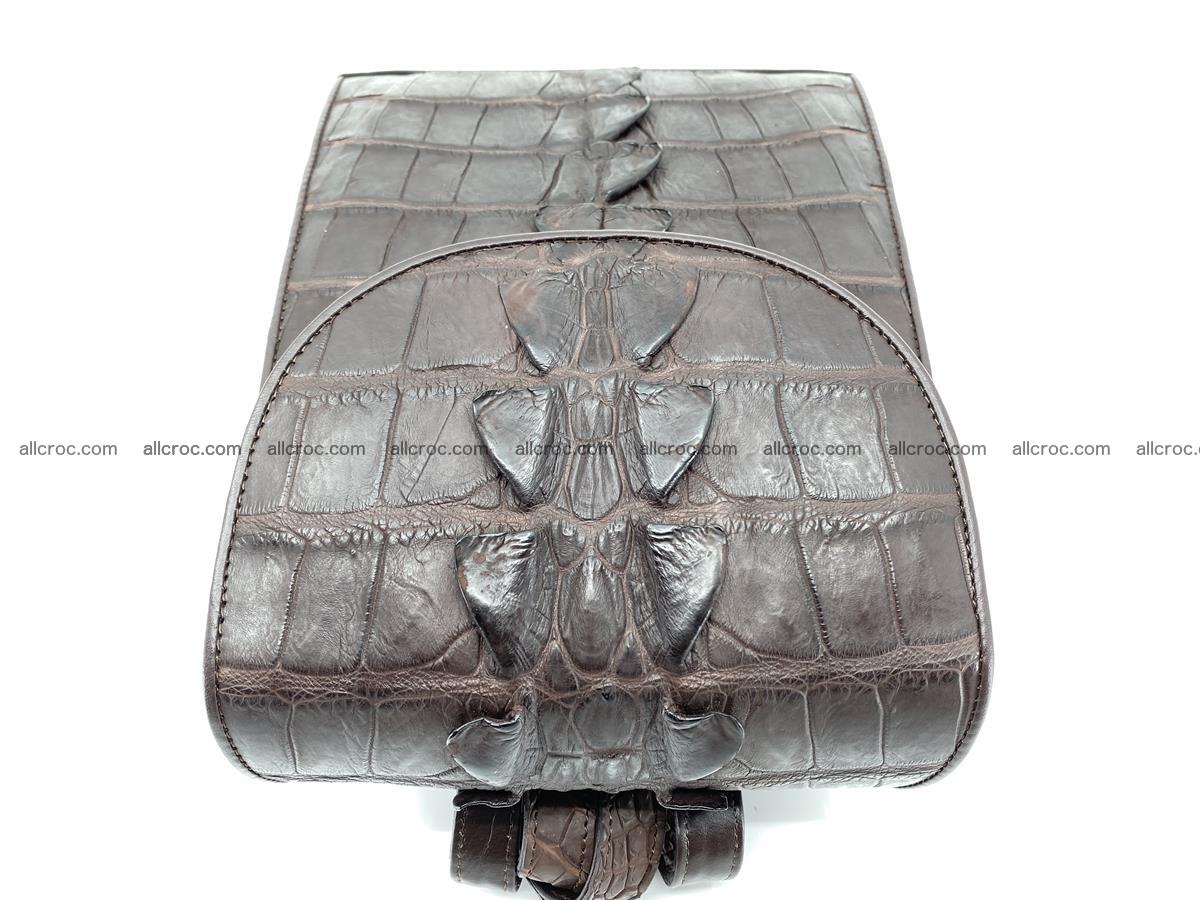 Crocodile skin backpack 893 Foto 1