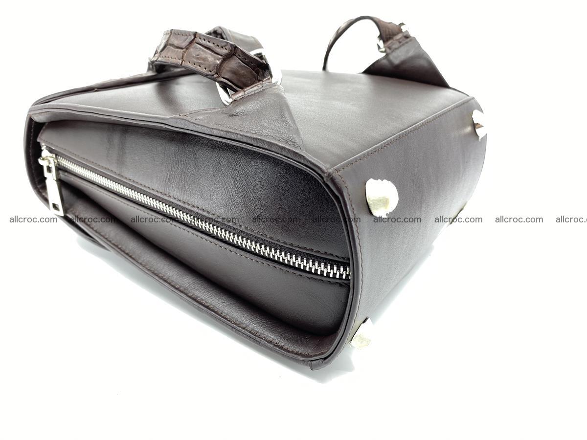 Crocodile skin backpack 893 Foto 6