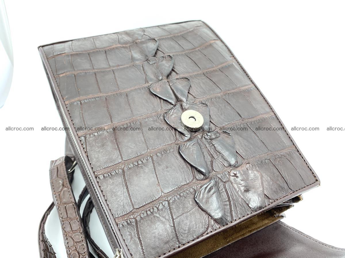 Crocodile skin backpack 893 Foto 2
