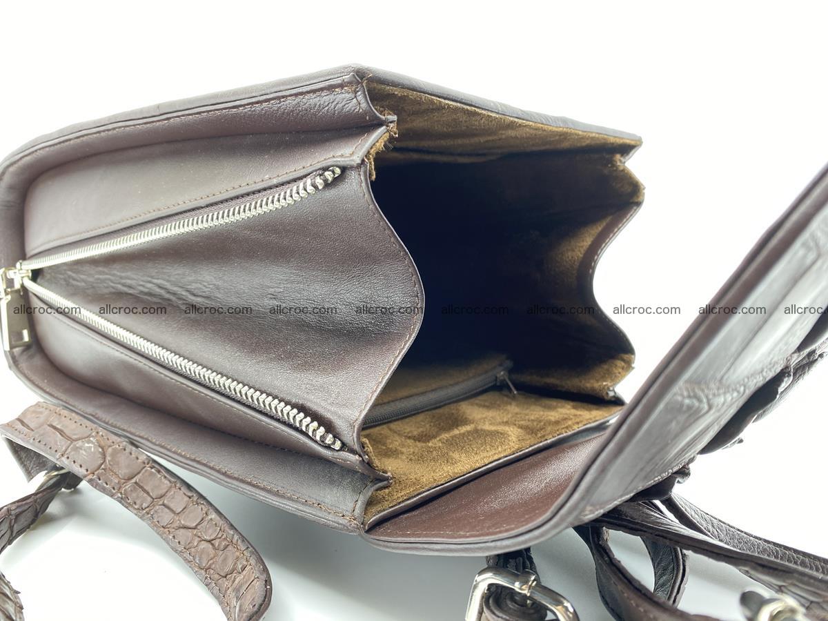 Crocodile skin backpack 893 Foto 9