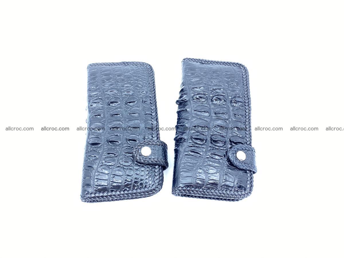 Crocodile skin biker wallet 1013 Foto 11