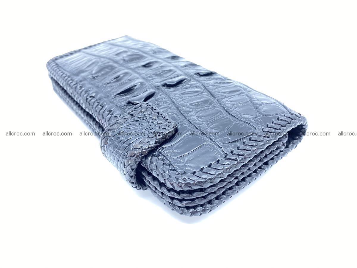 Crocodile skin biker wallet 1013 Foto 12