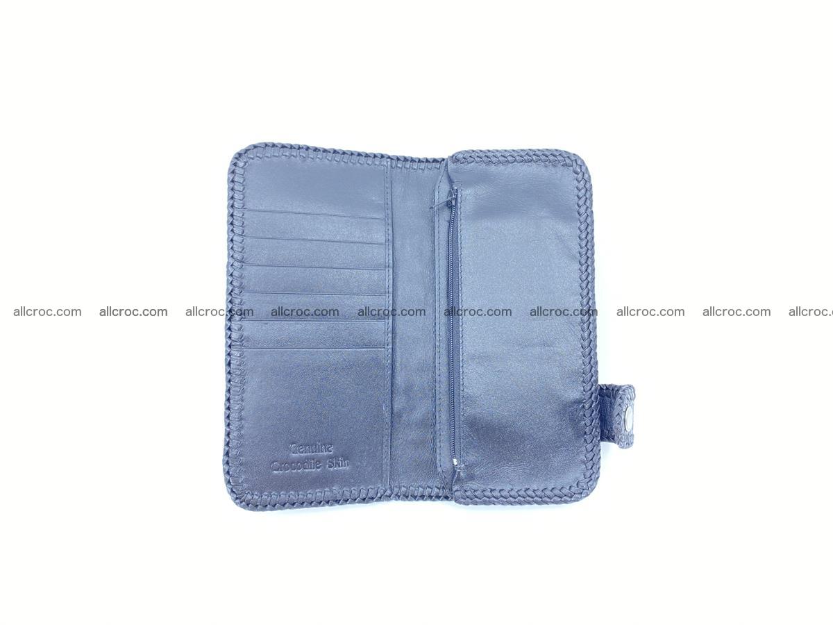 Crocodile skin biker wallet 1014 Foto 11