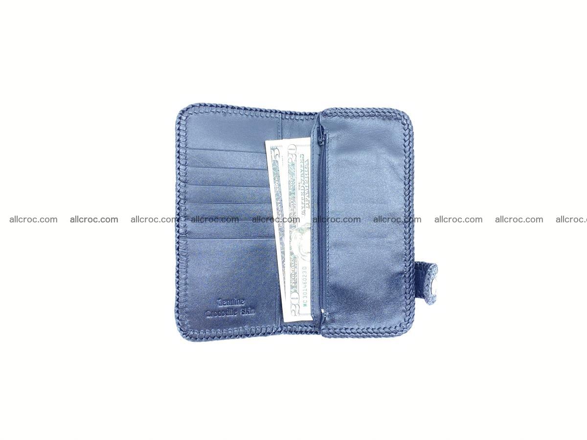 Crocodile skin biker wallet 1014 Foto 12