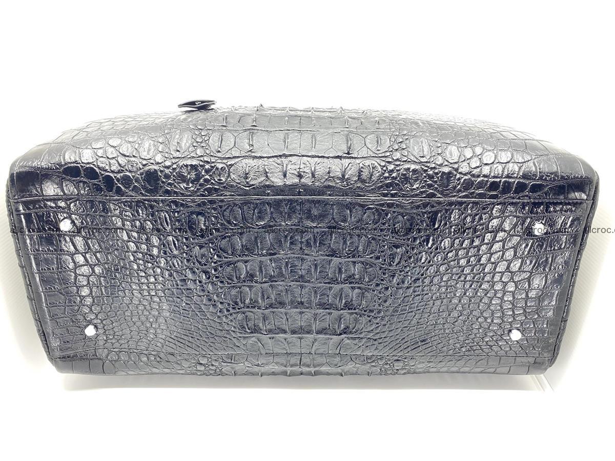 Crocodile skin duffle bag 916 Foto 8