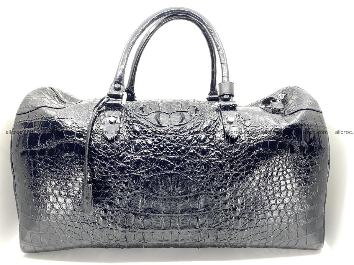 Crocodile skin duffle bag 916 Foto 0