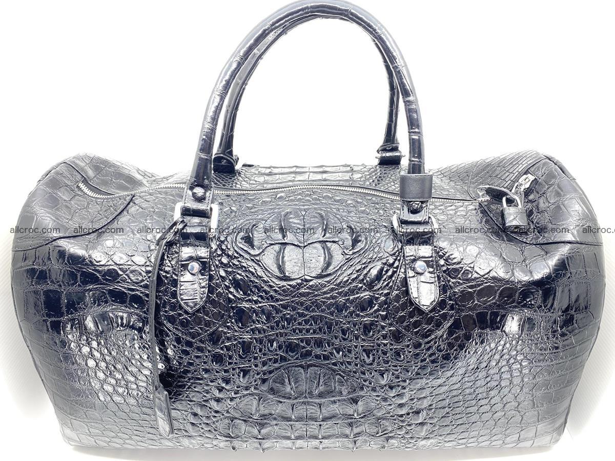 Crocodile skin duffle bag 916 Foto 1