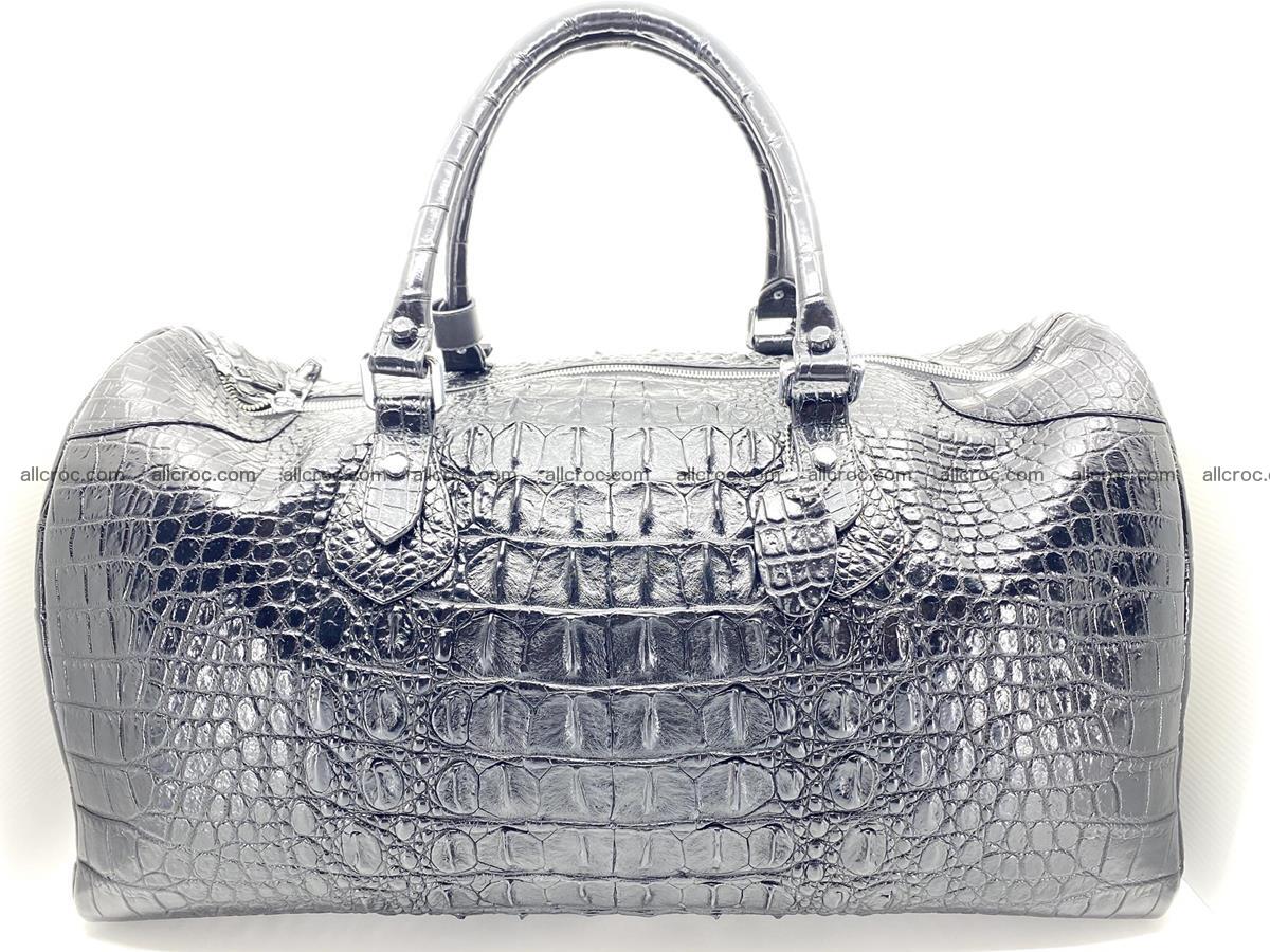 Crocodile skin duffle bag 916 Foto 2