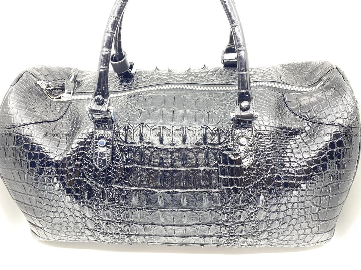 Crocodile skin duffle bag 916 Foto 3