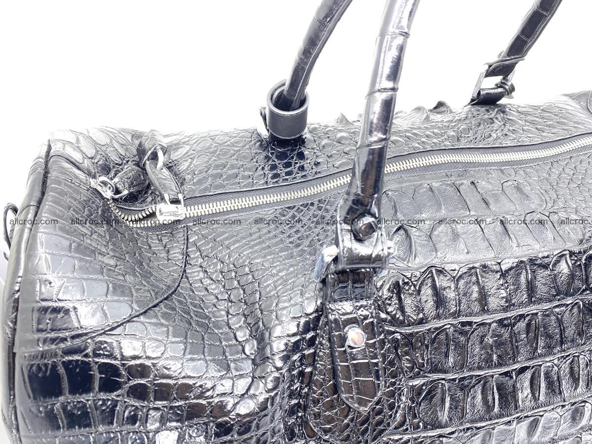 Crocodile skin duffle bag 916 Foto 4