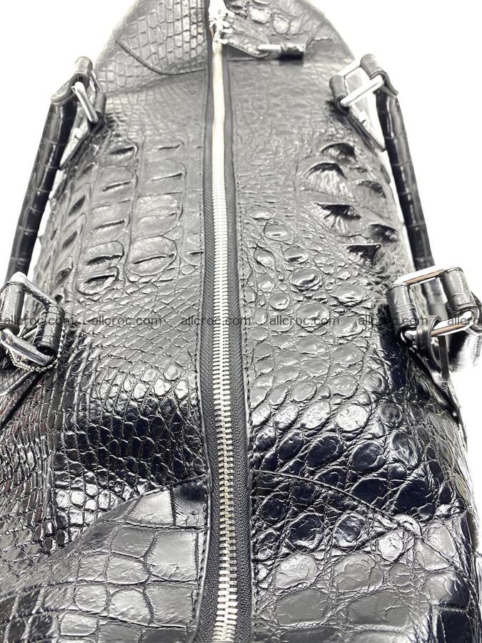 Crocodile skin duffle bag 916 Foto 6