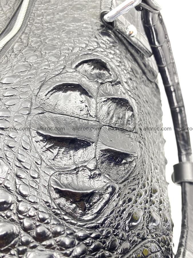 Crocodile skin duffle bag 916 Foto 7