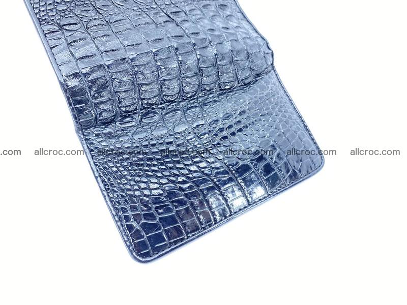 Crocodile skin wallet for lady 1035