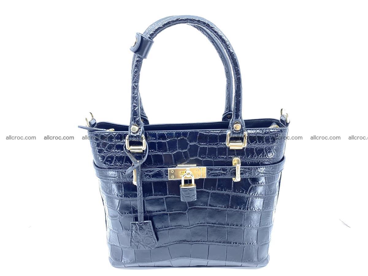 Crocodile skin handbag 921 Foto 0