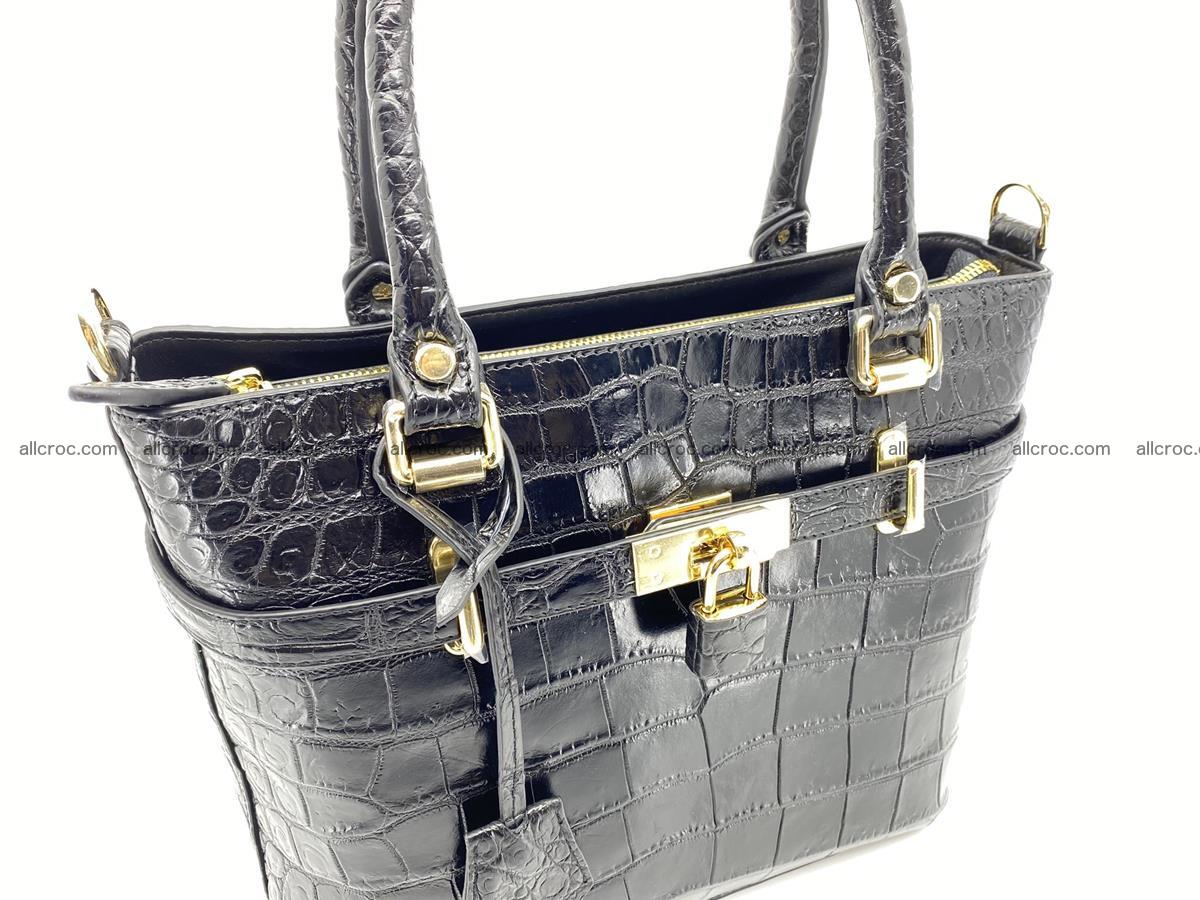 Crocodile skin handbag 921 Foto 3