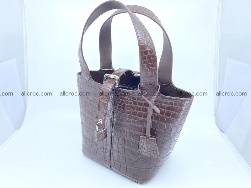 Crocodile skin handbag 924