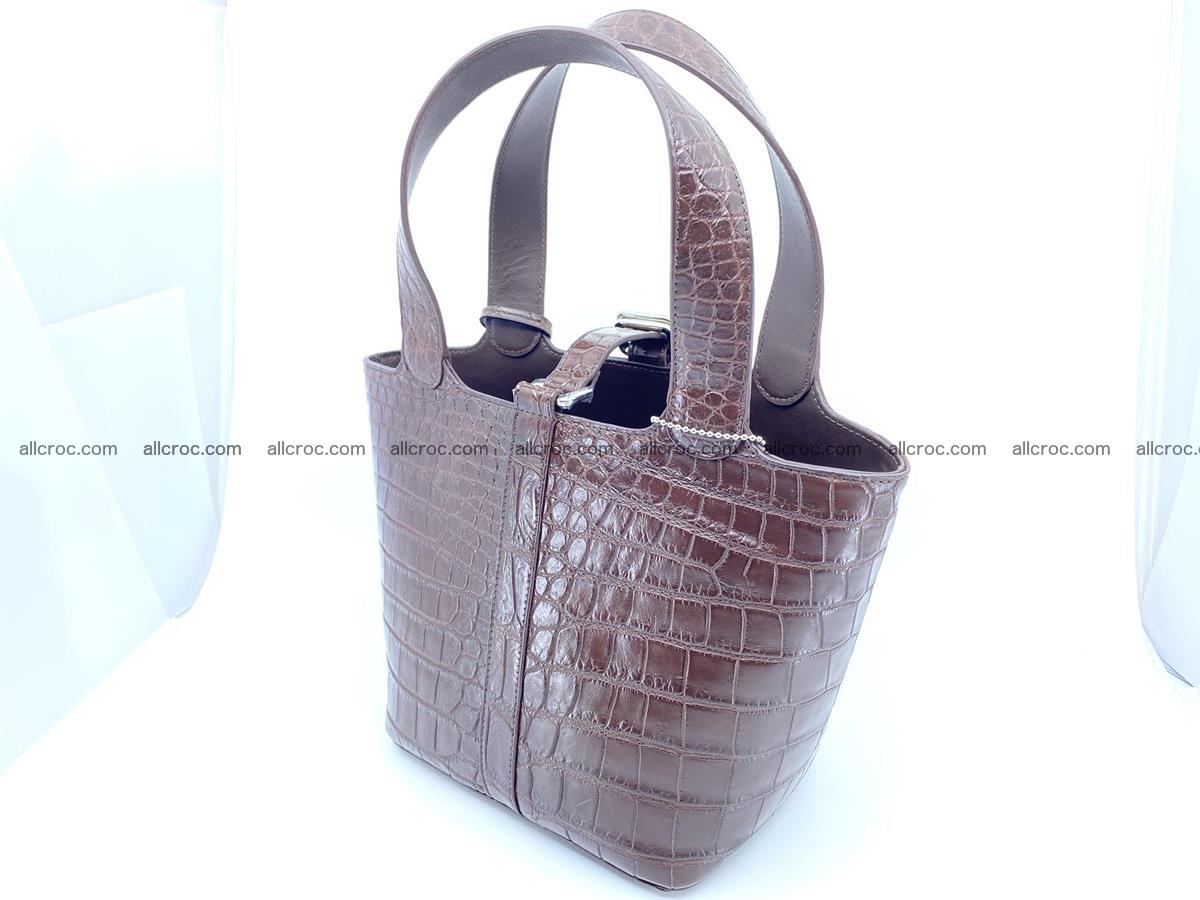 Crocodile skin handbag 924 Foto 7