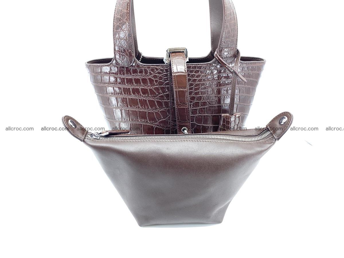 Crocodile skin handbag 924 Foto 6