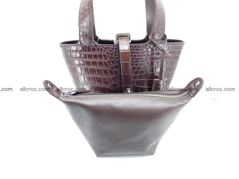 Crocodile skin handbag 924