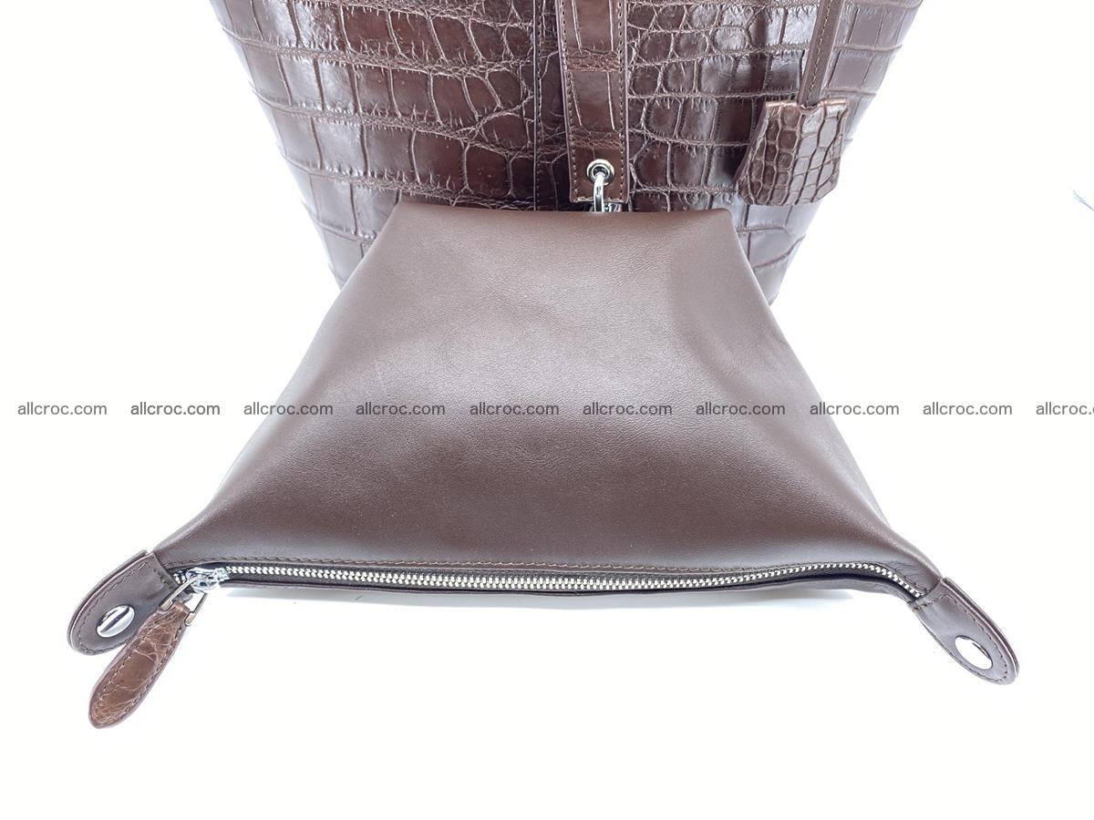 Crocodile skin handbag 924 Foto 5
