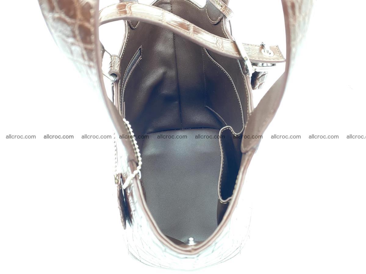 Crocodile skin handbag 924 Foto 4
