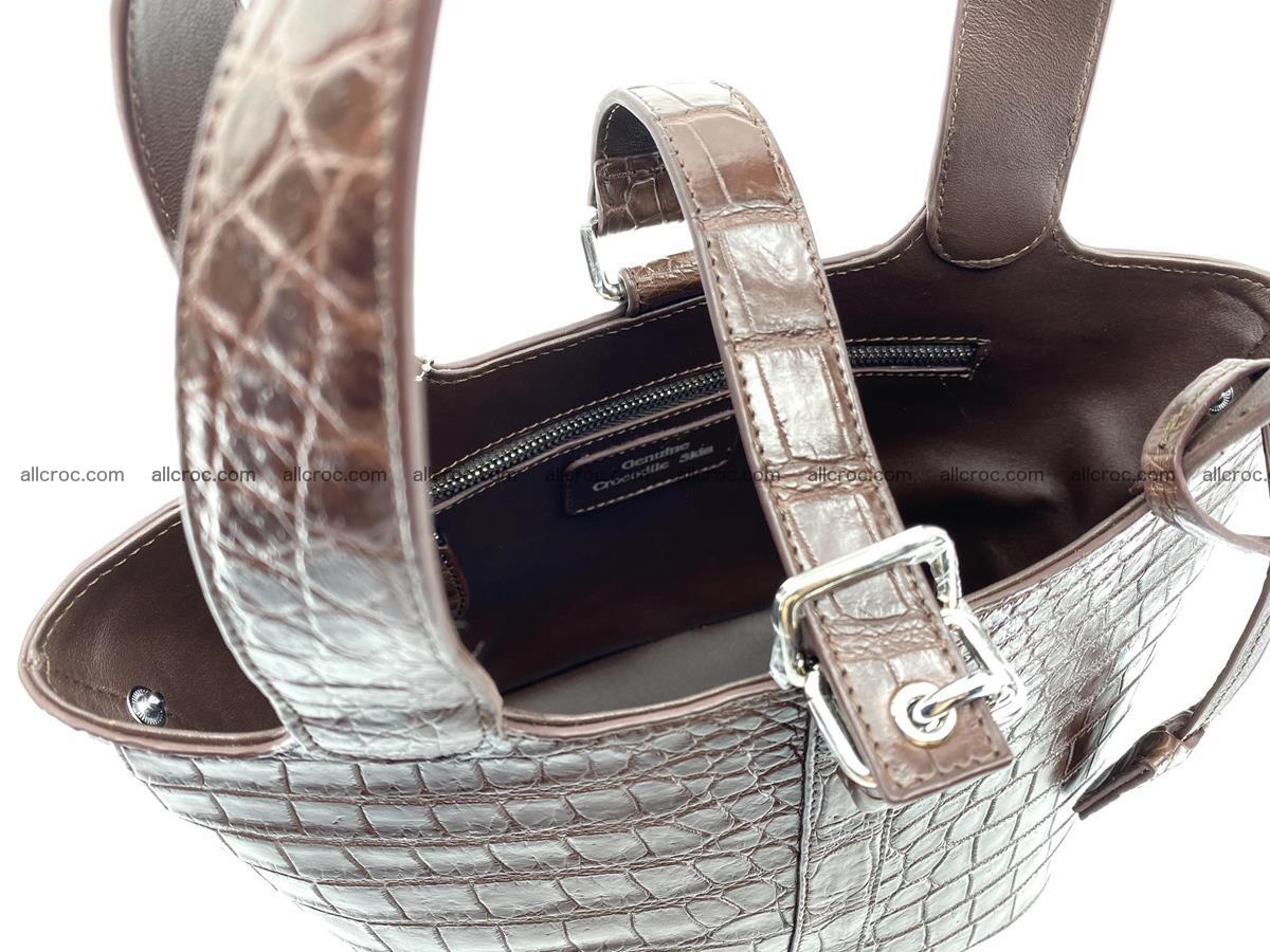 Crocodile skin handbag 924 Foto 9