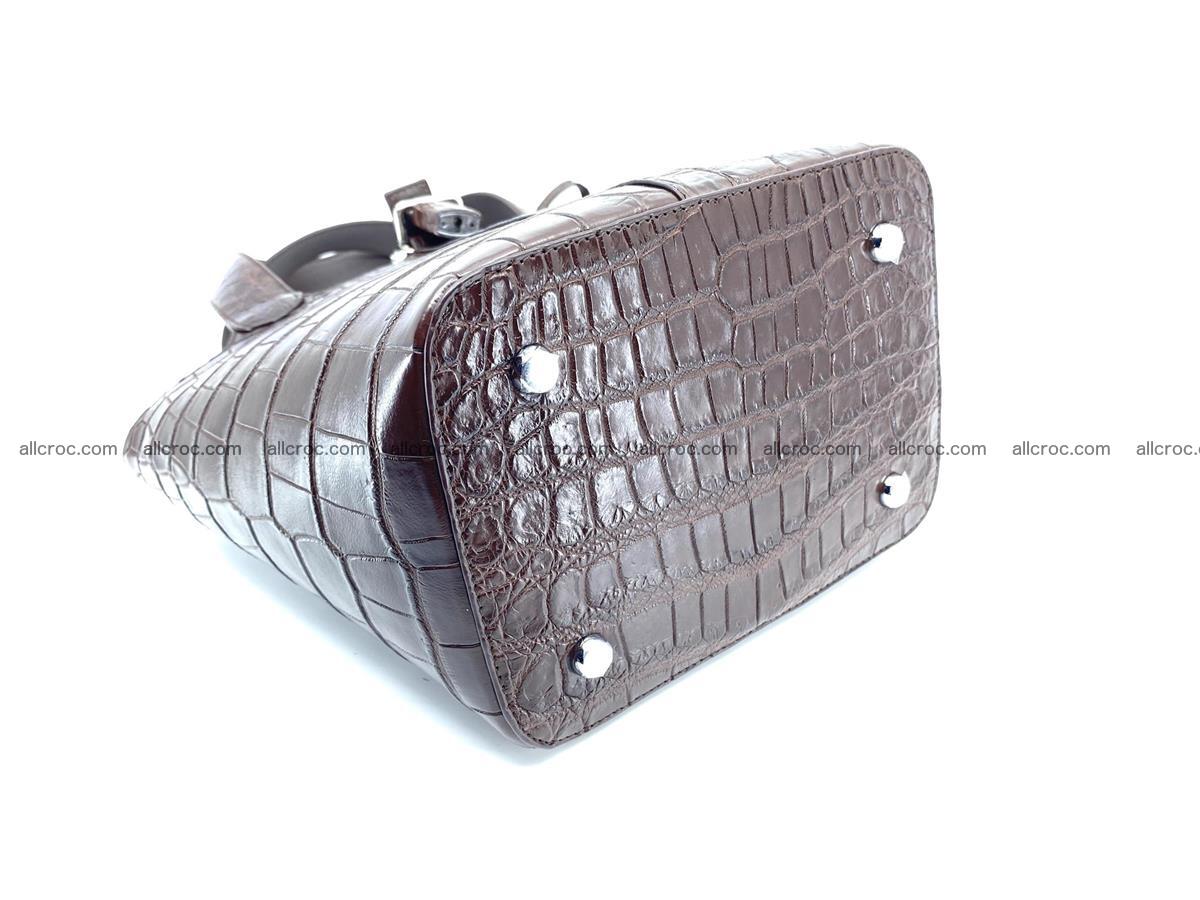 Crocodile skin handbag 924 Foto 8
