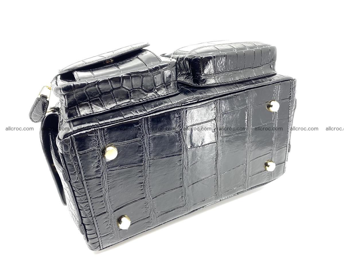 Crocodile skin handbag 925 Foto 7