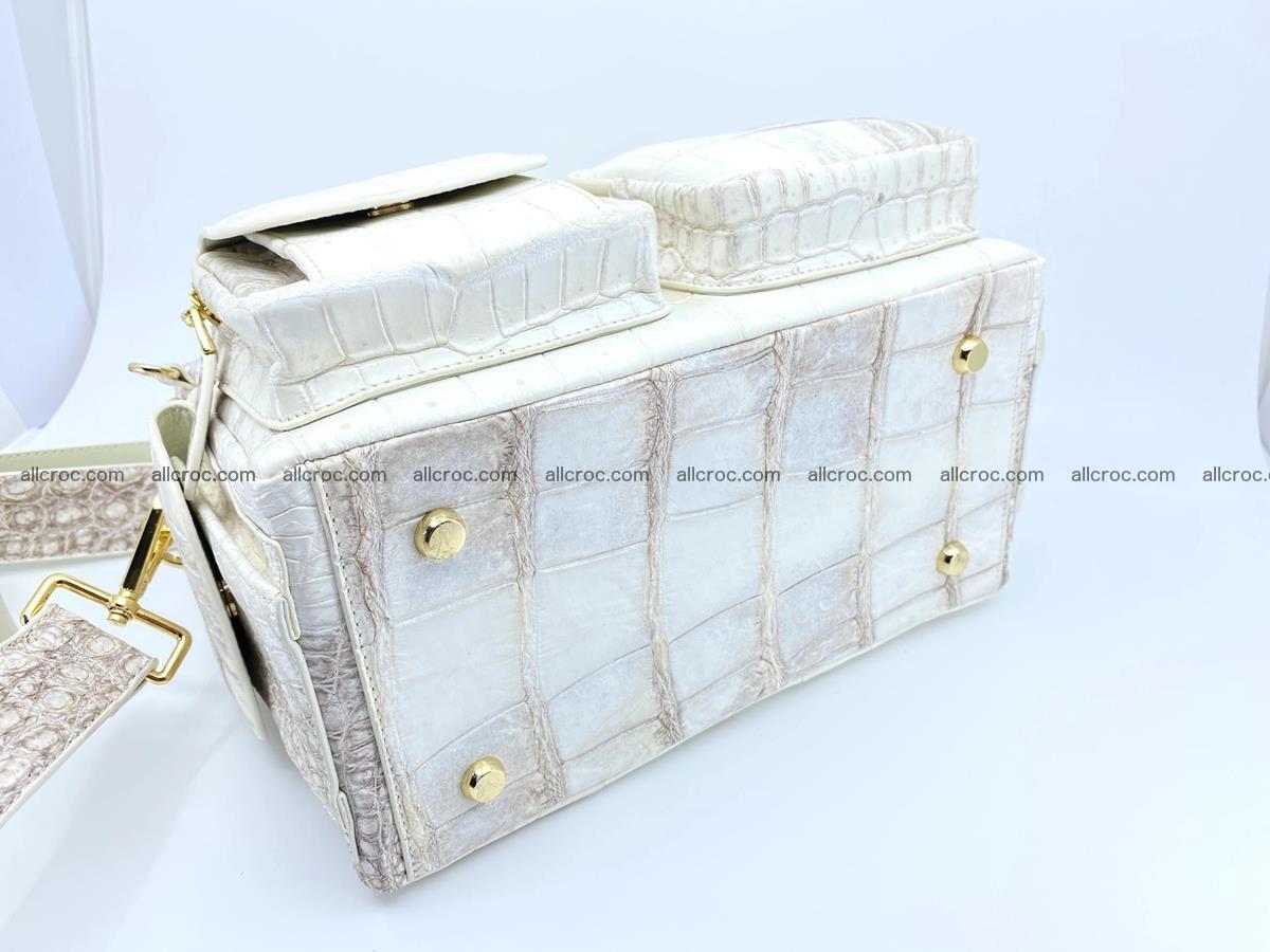 Crocodile skin handbag 926 Foto 6