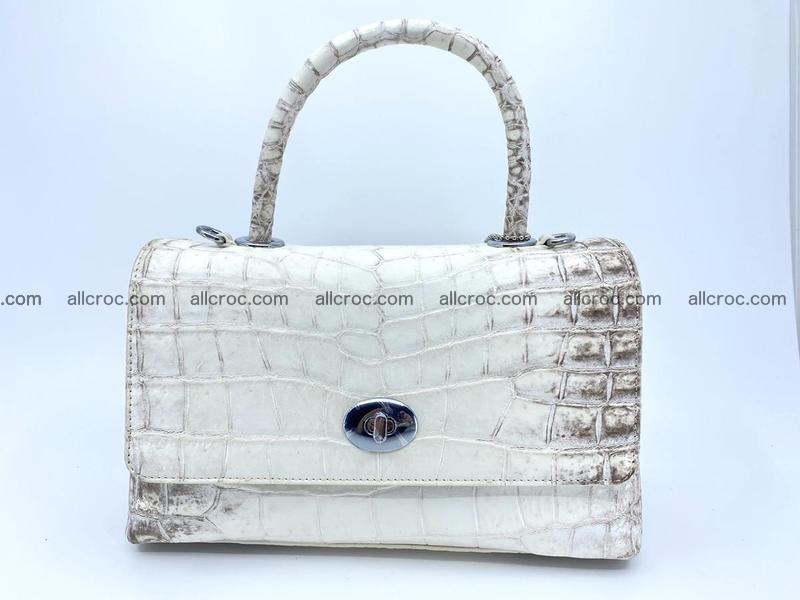 Crocodile skin handbag 918