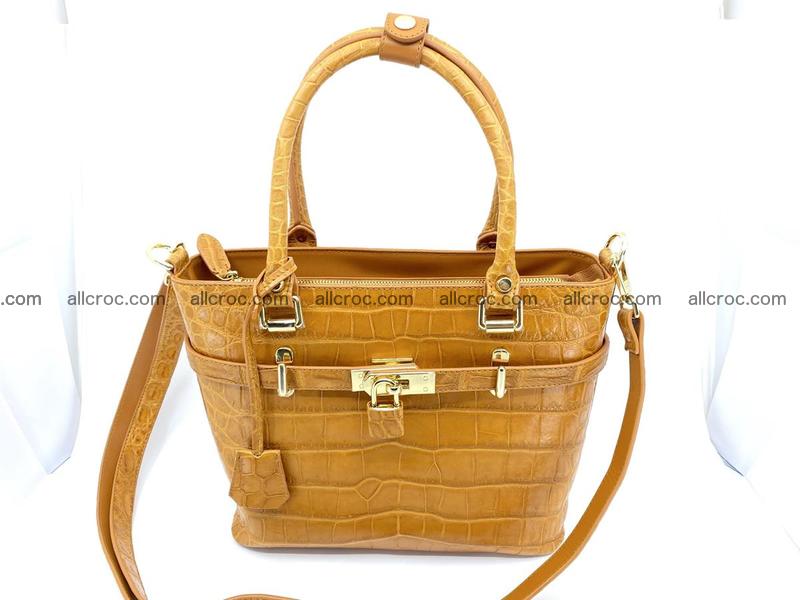 Crocodile skin handbag 920