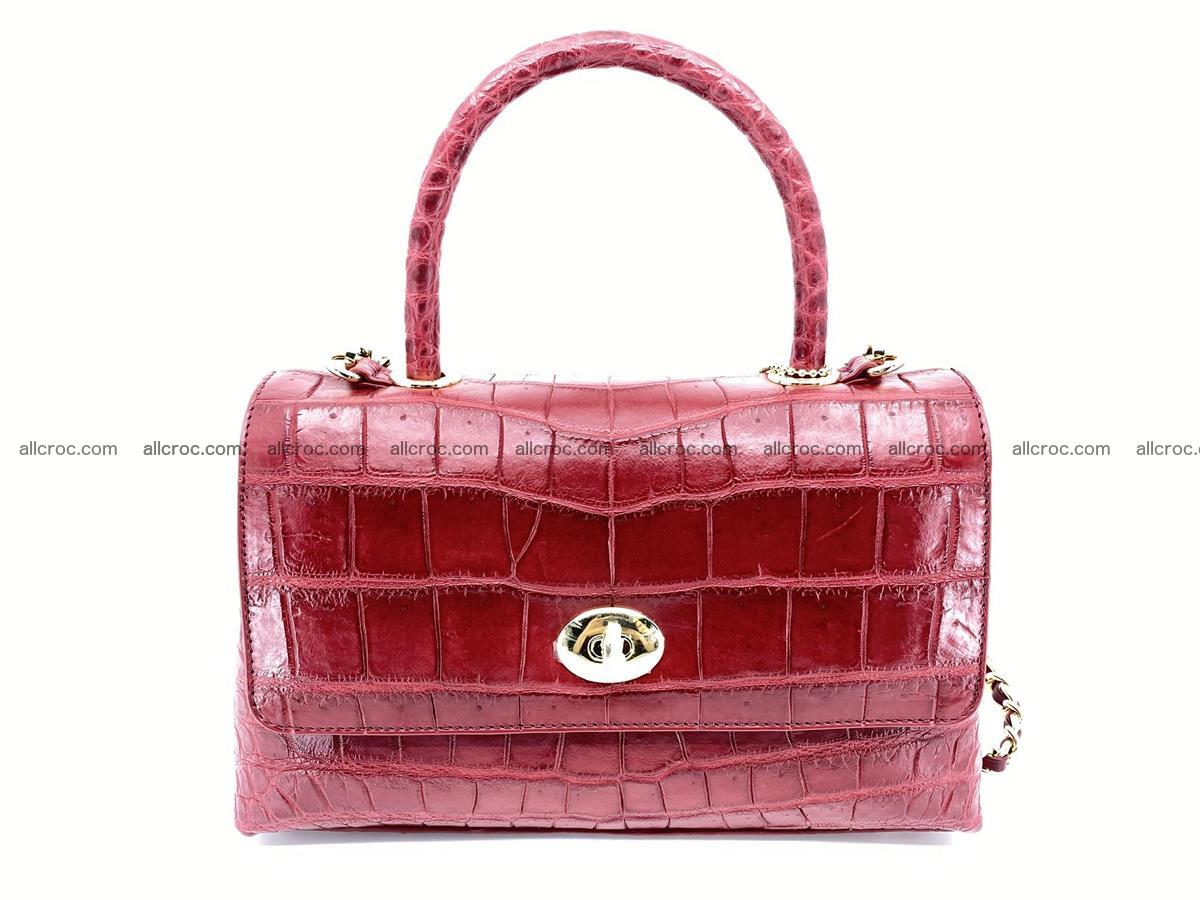 Crocodile skin handbag 919 Foto 0