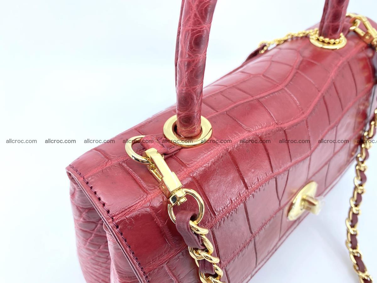 Crocodile skin handbag 919 Foto 3
