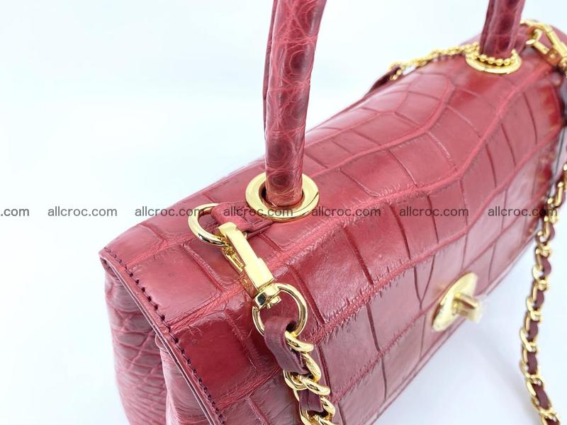 Crocodile skin handbag 919