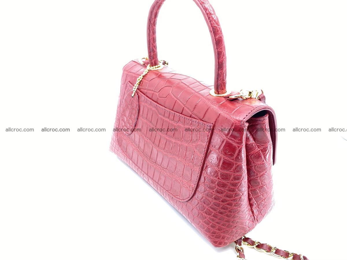 Crocodile skin handbag 919 Foto 5