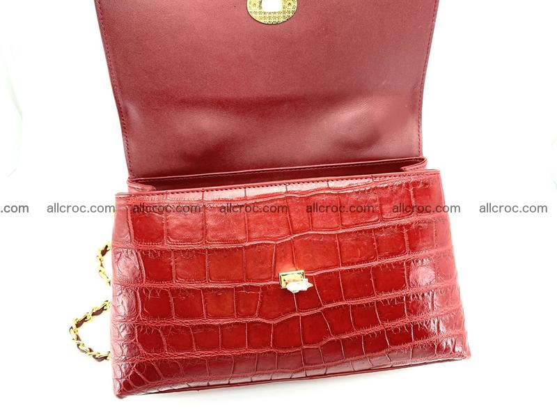 Crocodile skin handbag 919