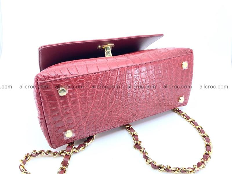 Crocodile skin handbag 919