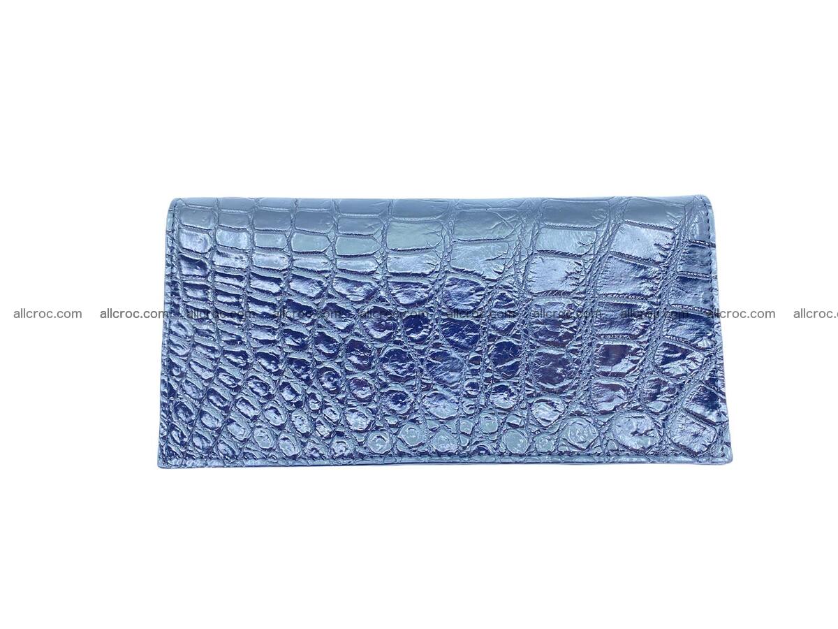 Crocodile skin long wallet 1731 Foto 3
