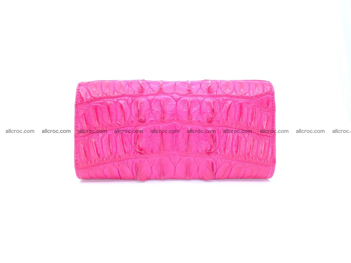 Crocodile skin long womens wallet 1017 Foto 1