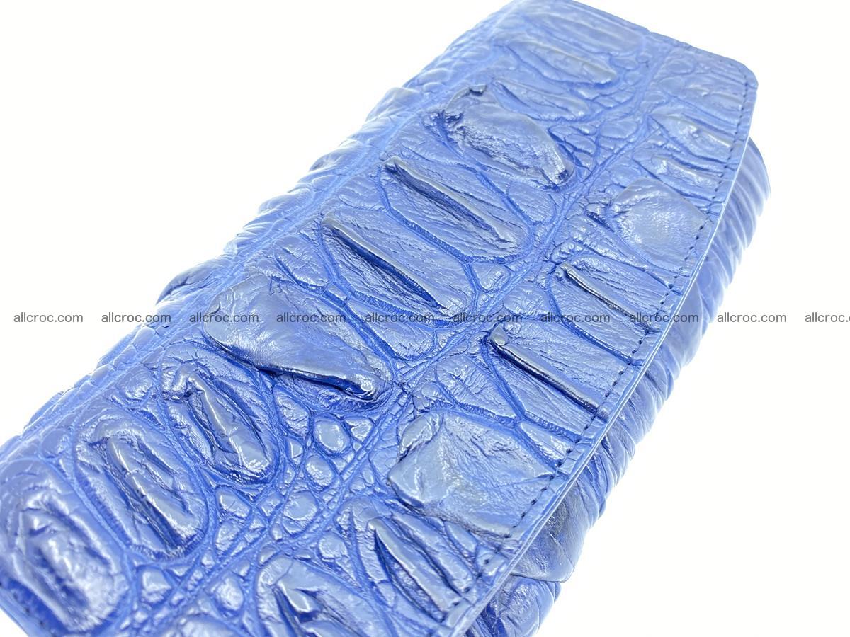 Crocodile skin long womens wallet 1016 Foto 3