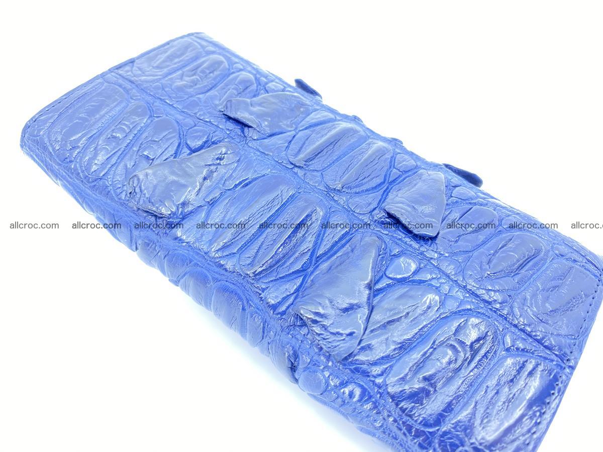 Crocodile skin long womens wallet 1016 Foto 5