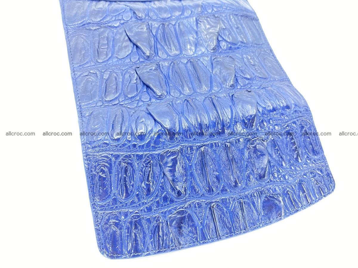 Crocodile skin long womens wallet 1016 Foto 7