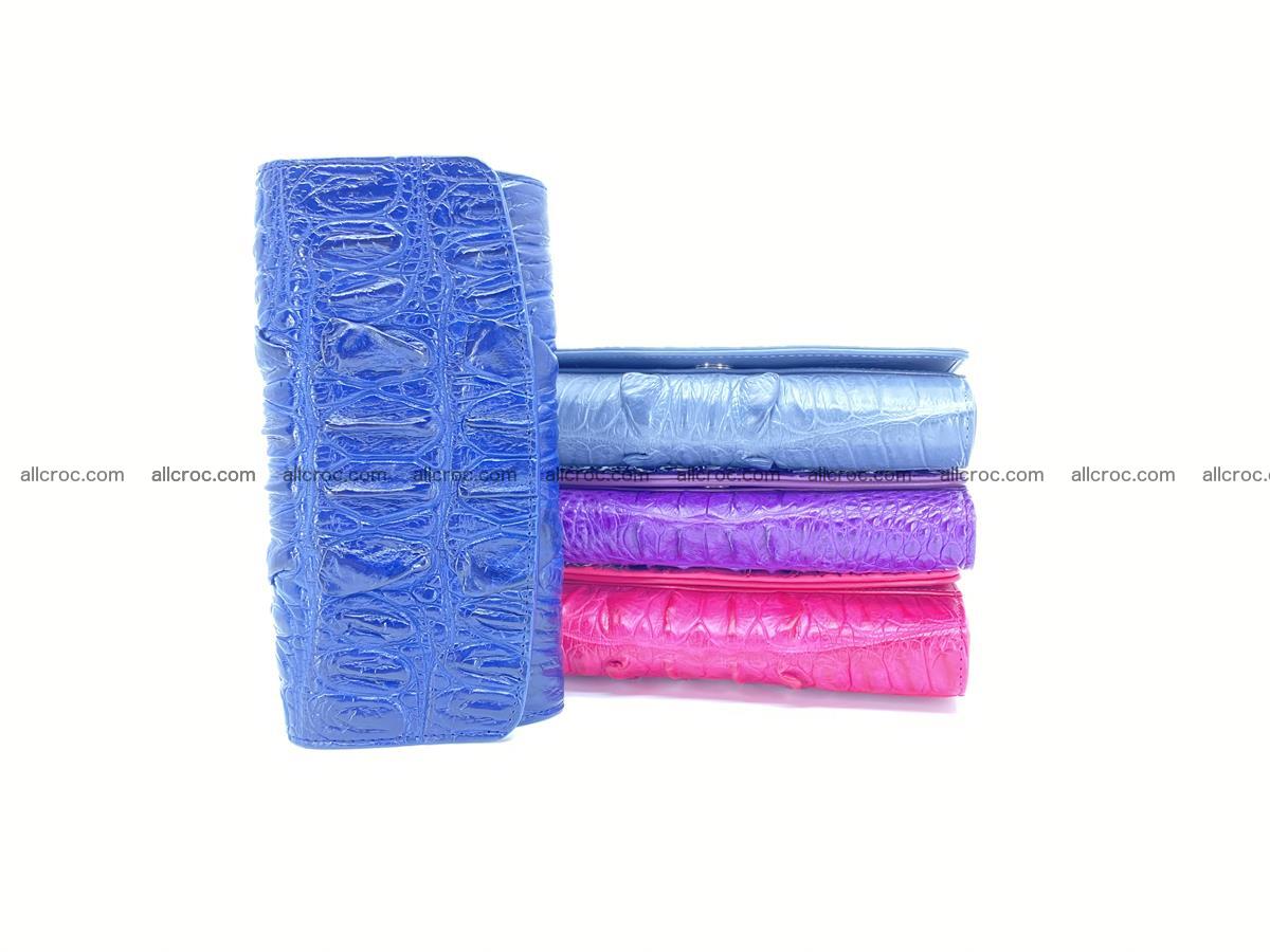 Crocodile skin long womens wallet 1016 Foto 10