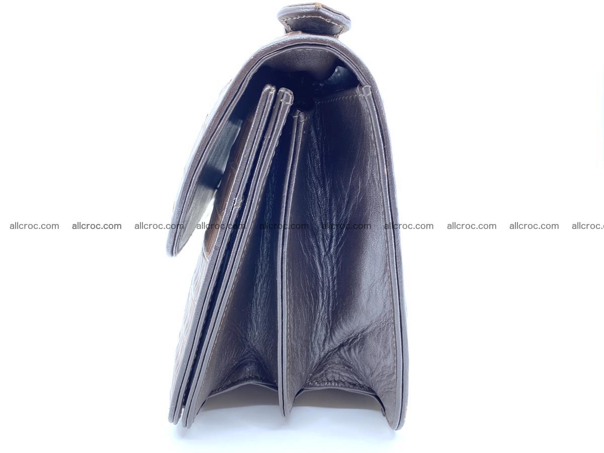﻿Crocodile skin men’s handbag 916 Foto 3